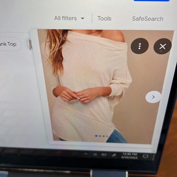 WE THE FREE - Londontown, thermal/ribbed top, m - Picture 9 of 13